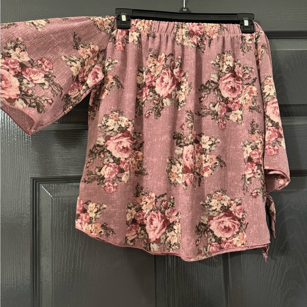 Floral Off-The-Shoulder Top